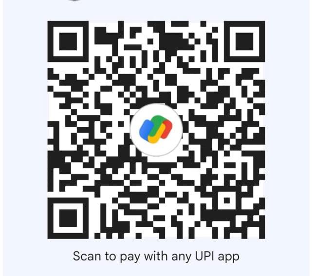 UPI QR Code for Donations